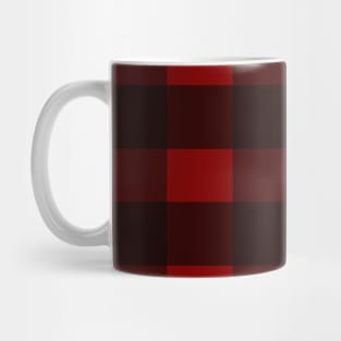 Red Plaid Mug